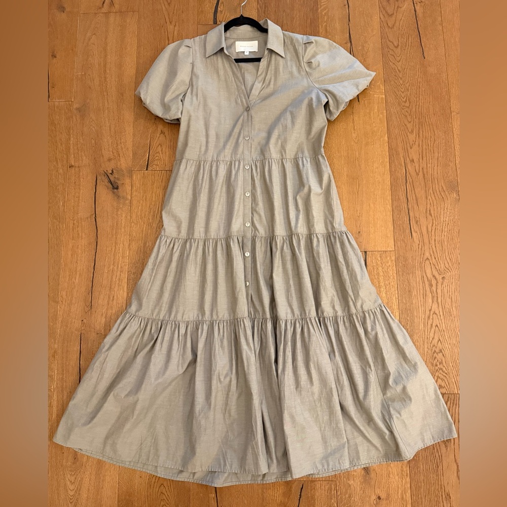 Brochu Walker Gray Maxi Dress